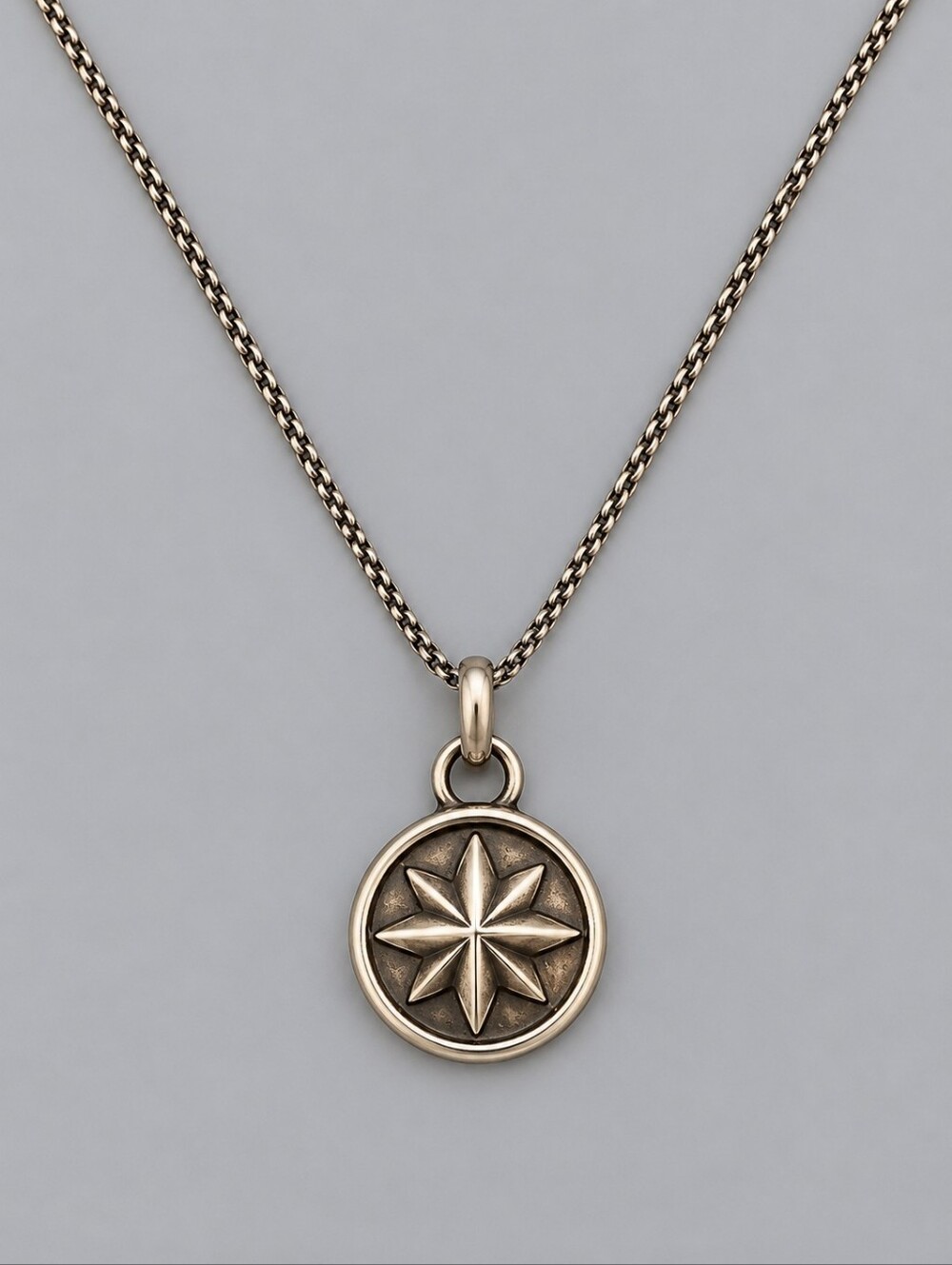 BRIGHTON Dainty Star Compass Inspire Pendant Chain Necklace